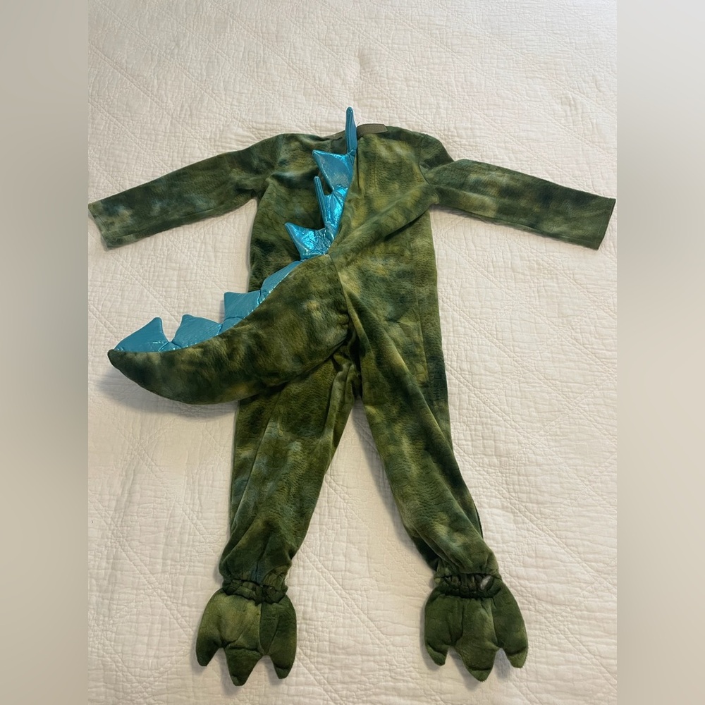 Pottery Barn Kids Green Dinosaur Costume
